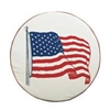 US FLAG SPARE TIRE COVER, 34"