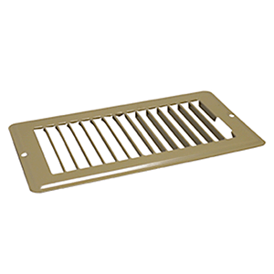 HEATING COOLING GRILL REGISTER VENT 4" X 10" BROWN