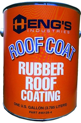 RUBBER ROOF COATING WHITE GALLON
