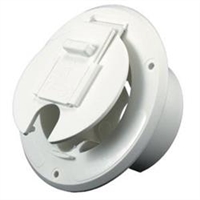 ELECTRICAL ROUND CABLE HATCH DOOR WHITE, S-23-10-A