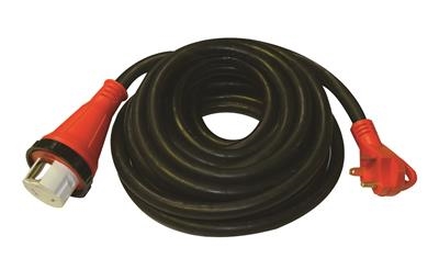 30A MALE TO 50A FEMALE TWIST 25FT RV CORDSET, A10-3050EHD