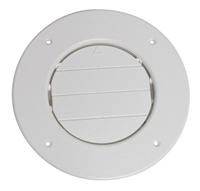 HEATING COOLING ROUND CEILING VENT, WHITE, A10-3357VP
